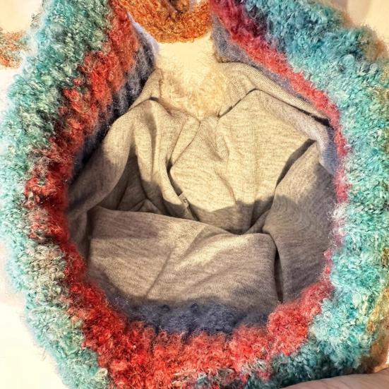 Рождественская шапка-олень, сумка 2-в-1, вязаная шапка с оленем, ветрозащитная, складная, легкая, упаковываемая вязаная шапка, зимний дорожный аксессуар