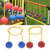 4Pcs Golf Tossing Ball Red and Blue Replacement Ladder Balls Outdoor Hard Golf Training Balls for Ladder Toss Game