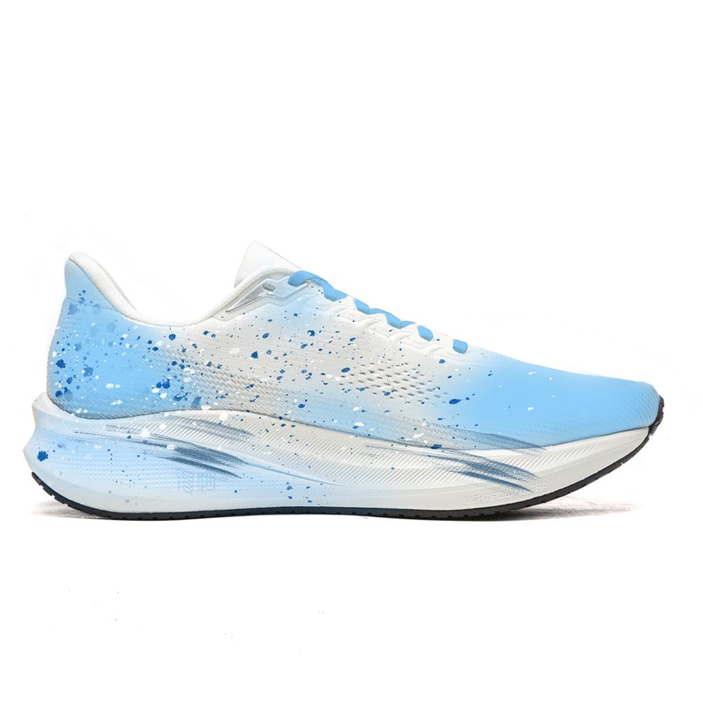 Li Ning Red Hare 9 Жаккардовые Дышащие Упругие Низкие Кроссовки TUFF RB Резиновая Подошва Беговые Кроссовки Женские Сине-Черные ARPW004-8(Команда60-)