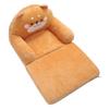 Kids Chair Couch Cartoon Folding Cute Couch Portable Sofa Chair for Home Schools Brown Puppy 2