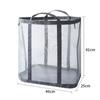 Large Capacity Foldable Laundry Basket Mesh Storage Basket New Dirty Clothes Basket  for Hone