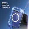 Fingerprint Resistant Phone Cover Magnetic Clear Case for IPhoneDuo 2026, TPU Anti-Yellowing Transparent Flexible Shell with Precise Cutouts,