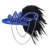 Masquerade Party Hair Accessories Feather Headwear Korean Style Headband Sequin Hair Band
