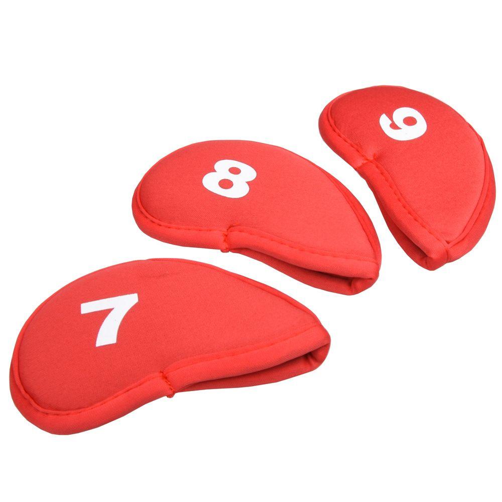 10PCS Universal Protector Putter Driver Mallet Sleeve Golf Iron Head Cover Club Headcover