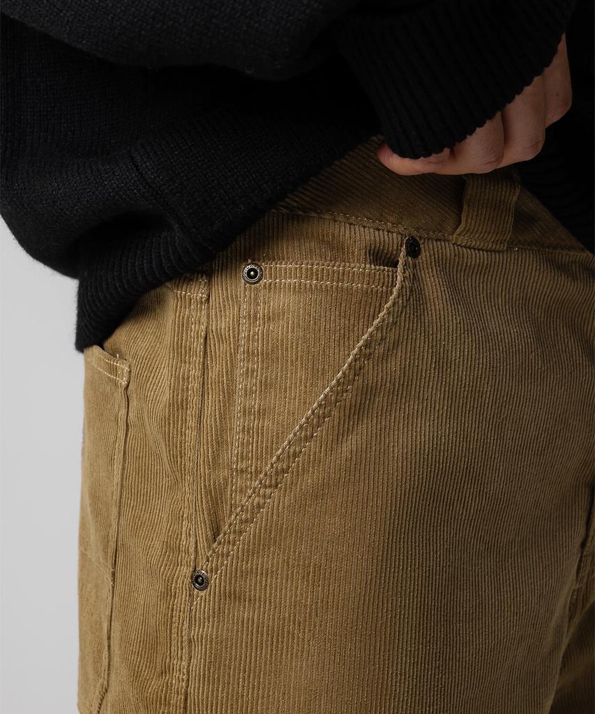 Dickies Рабочие брюки из вельвета с двойными коленями Хаки