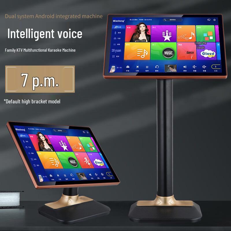 BJSY Home KTV Karaoke Machine with Ultra HD Touch Screen CN plug (adapter included) (CN version)
