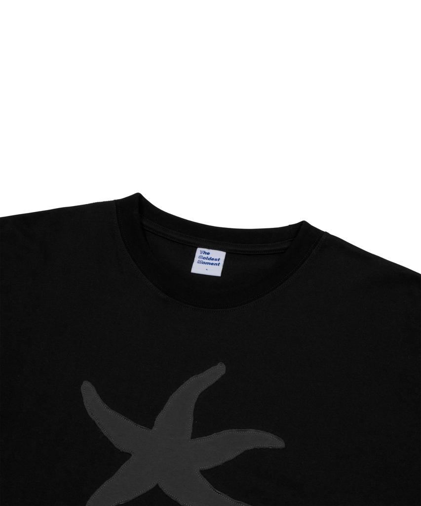 THE COLDEST MOMENT Tcm Vintage Starfish T (Black)