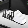 Coffee Tea Condiment Accessories Holder Multifunction Disposable Coffee Cup Holder Organizer for Kitchen Office Break Room