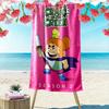 Creek Explorer Print Beach Towel, Large Soft Quick Dry Towel for Beach Camping Swimming