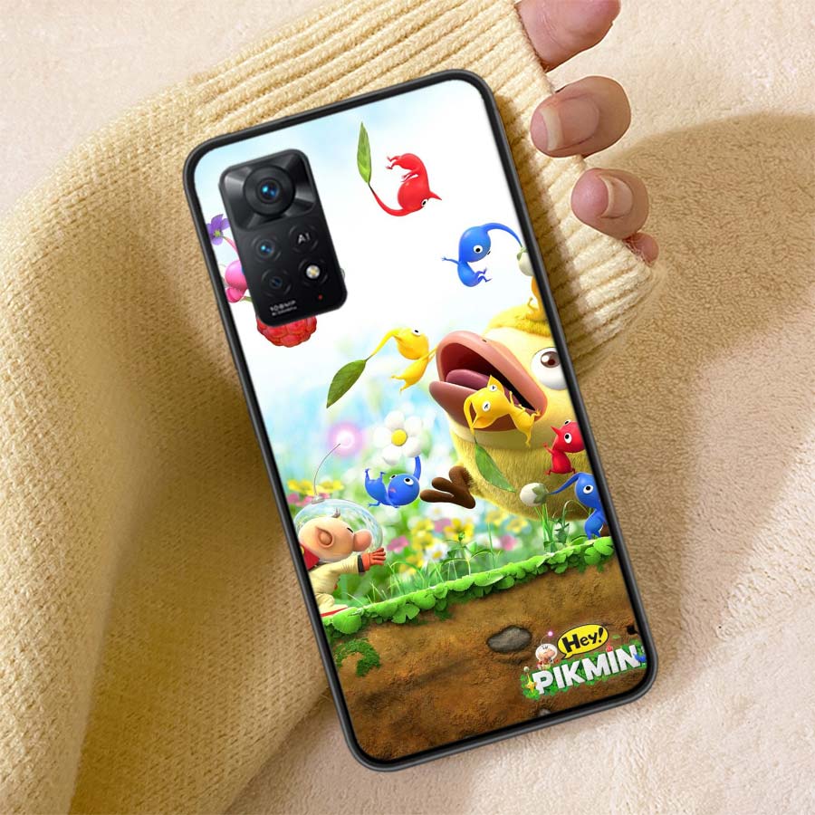 Чехол для телефона Game Pikmin 4 Для Redmi 13C 14C Note 14 13 Pro Plus 12 12C 10A 10C 10 9A 9C 9T 9 8 8A K80 K70 Pro Чехол Оболочка из ТПУ Coq