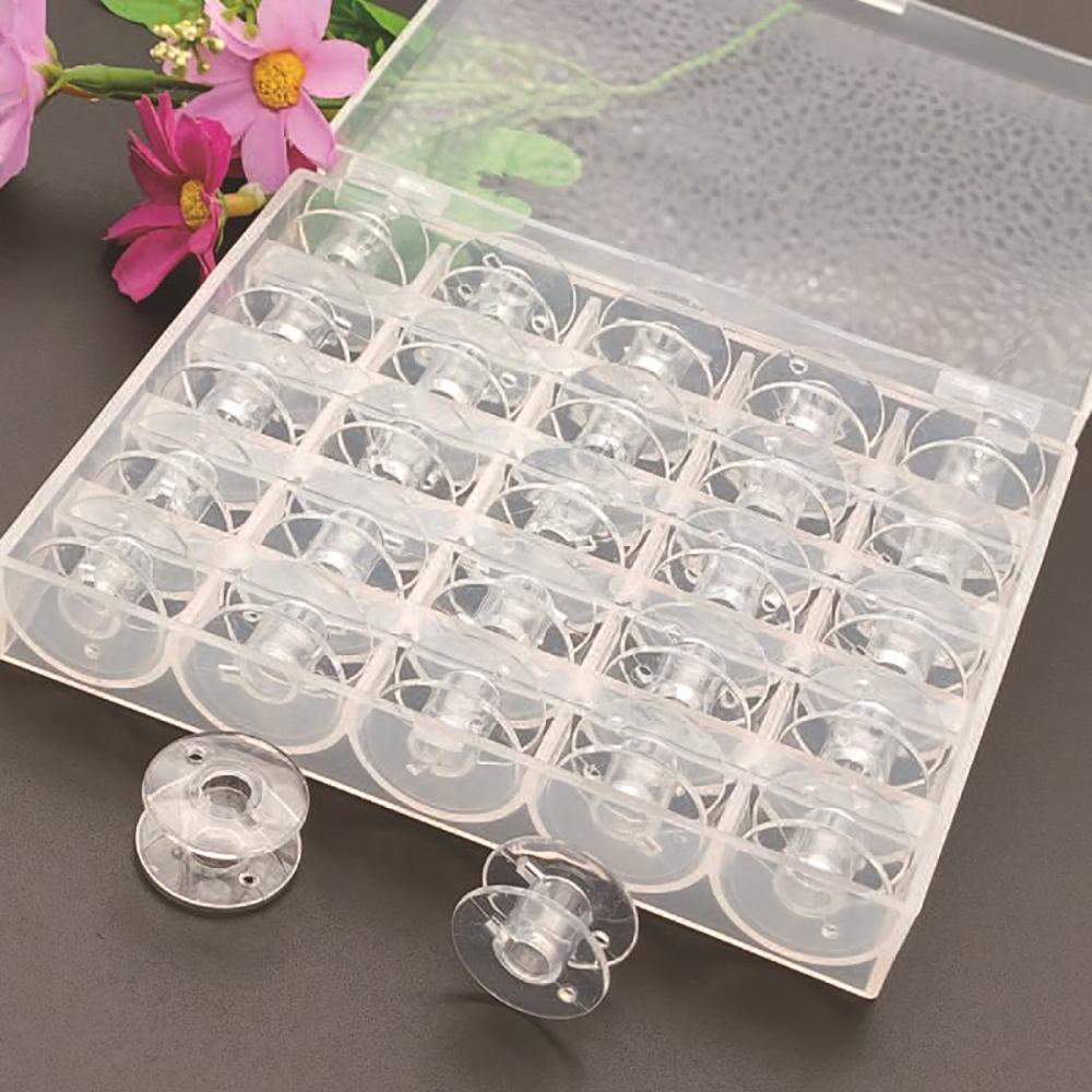 Box Plastic Sewing Supplies Plastic Bobbins Bobbin Sewing Supplies Sewing Machine Accessories