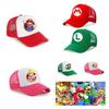 Мультяшная шляпа от солнца Super Mario Brothers для детей, дышащая, идеально подходит для всех сезонов
