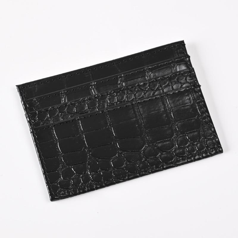 1 шт. чехол для карт с узором под крокодила, мини-органайзер для документов, портативный держатель для карт Европы и США, многоцветный