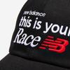 New Balance Essential Coverall 66 Sgl Race Ball Cap Nbgddae602 19 Черный