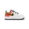 Nike Детские кроссовки Air Force 1 LV8 TD Roswell Rayguns White Orange-Flash Amarillo DD9533-100
