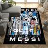 Lionel Messi Celebration Carpet Design for Outdoor Playrooms Hallway Entryway Anti-slip Rug Decorate Offices Perfect Birthday/Christmas Gift Idea