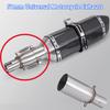 Motorcycle Modification Exhaust Pipe Exhaust Middle Section 28 30 32 33 35 38 40 42 45mm Adapter 51mm Exhaust
