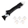 5 In 1 Silicone Scraper Sealant Smooth Remover Tool Set Caulking Finisher Smooth Grout Kit Floor Mould Removal Hand Tools Set