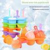Seven-hole Silicone Popsicle Mold for Homemade Ice Cream - Food-grade Ice Tray