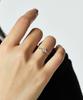 Helene Jewelry 14K Цветок Хлопка Кубический Клевер Цепочка Золотое Кольцо (Тип А)