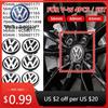 For VOLKSWAGEN VW 4pcs/set 56mm/65mm/66mm Car Styling Wheel Center Cap Hub Covers Badge Accessories For VW Volkswagen Golf 1J060 21G