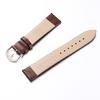 20 мм кожаный ремешок из искусственной кожи, ремешок для часов, сменный браслет с пряжкой из нержавеющей стали