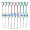 10 шт., сменные насадки для вакуумной щетки для Usmile Y1S/Y4/U1/U2/U3/P1/P4, полный спектр мягких насадок DuPont Sonic для электрической зубной щетки, чистящие насадки