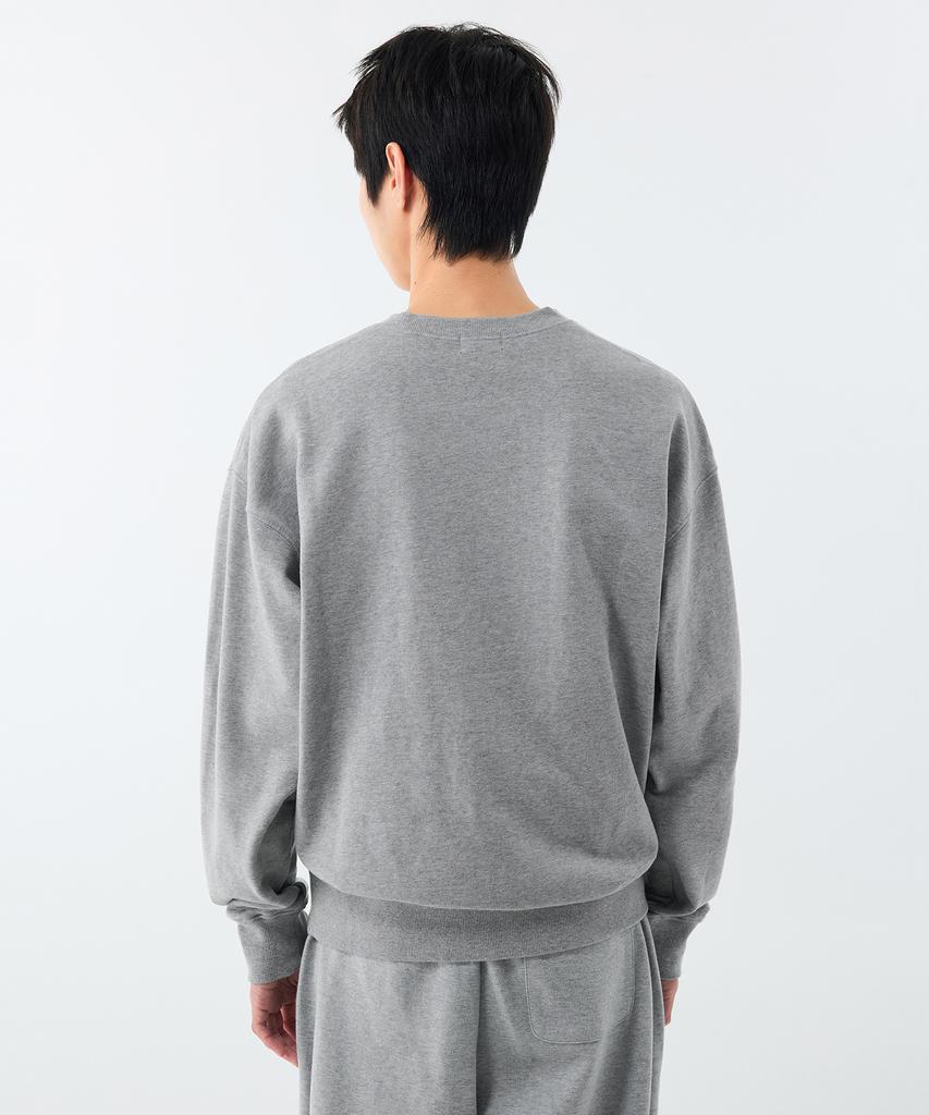 MUSINSA STANDARD Oversized Sweatshirt [Medium Grey]