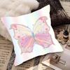 Cartoon Anime Butterfly Pillow Case Fashion Square Pillowcase Bedroom Sofa Room Ins Decoration Leisure