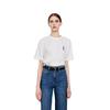 Uniqlo Унисекс футболка с коротким рукавом и круглым вырезом с принтом-буквой 458598-00