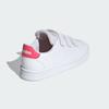 Adidas Children [ADVANCOURT SHOES] Footwear White Sneakers Sportswear Unisex EF0221 Footwear White/Real Pink/Footwear White