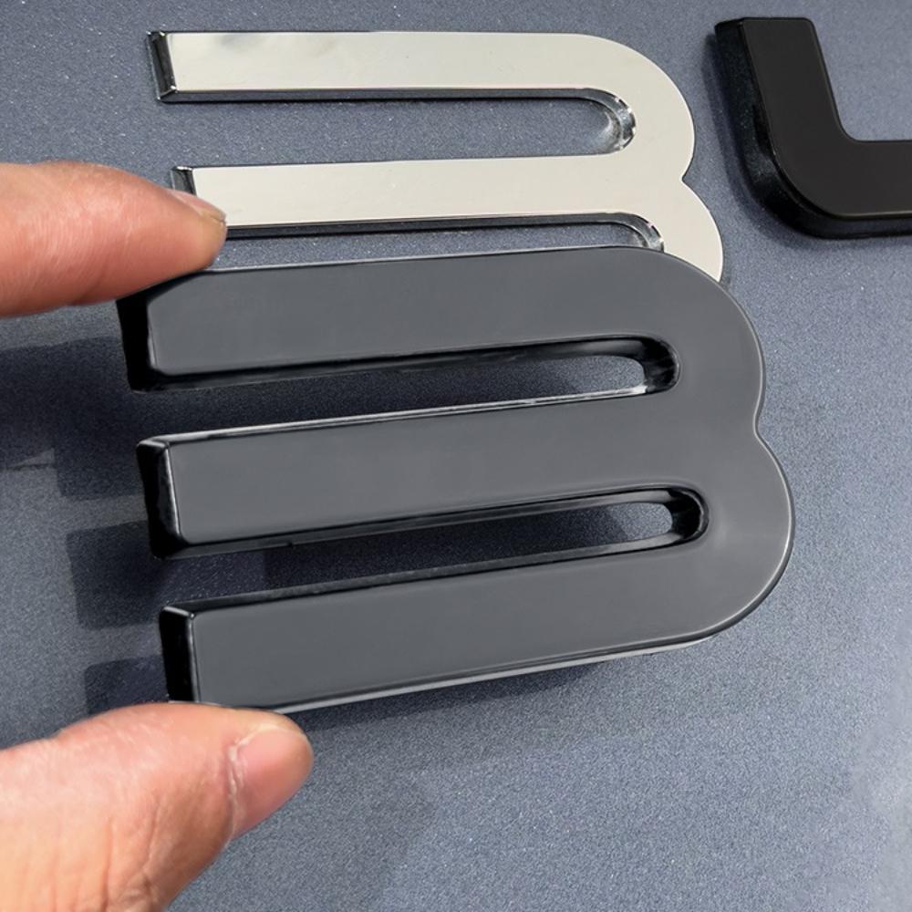 AAXX1 For BYD Seal 07 DM-i 2025 Front Emblem Decoration Rear Blackened Badge Cover Black Warrior Style Exterior Modification