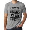 Ultrabasic Homme T-shirt Graphique Vintage Year Cadeau 2016