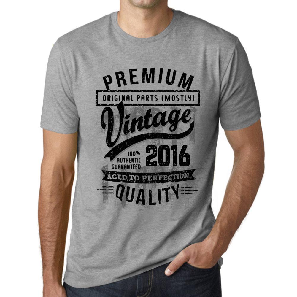 Ultrabasic Homme T-shirt Graphique Vintage Year Cadeau 2016