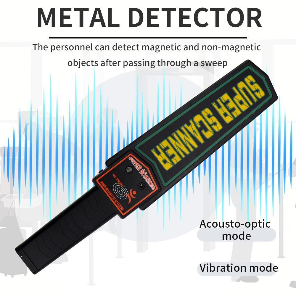 Sensitive Water-Resistant Sensor Scanner Gold Searcher Handheld Depth Metal Detector Waterproof