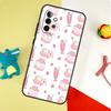 Милый Клубничный Молочный Чехол Для Телефона Samsung Galaxy A22 A32 A52 A54 A34 A14 A55 A35 A15 A53 A33 A13 A05 A06 A16