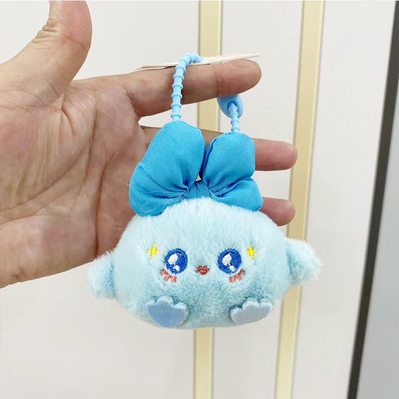 Bowtie Adorable Plush Chick Keychain Cute Cartoon Backpack Accessory Doll