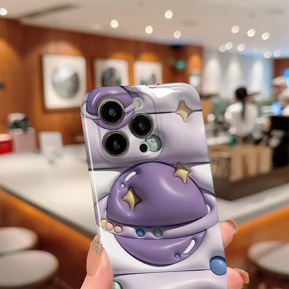 Универсальный чехол для телефона с пленкой, мультяшный модный дизайн, твердый корпус, полное покрытие камеры, противоударный защитный чехол для OPPO Realme OnePlus Infinix Tecno