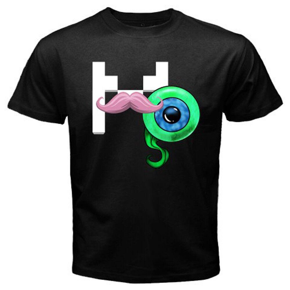 Черная футболка унисекс с логотипом Jacksepticeye Markiplier Funny Duo