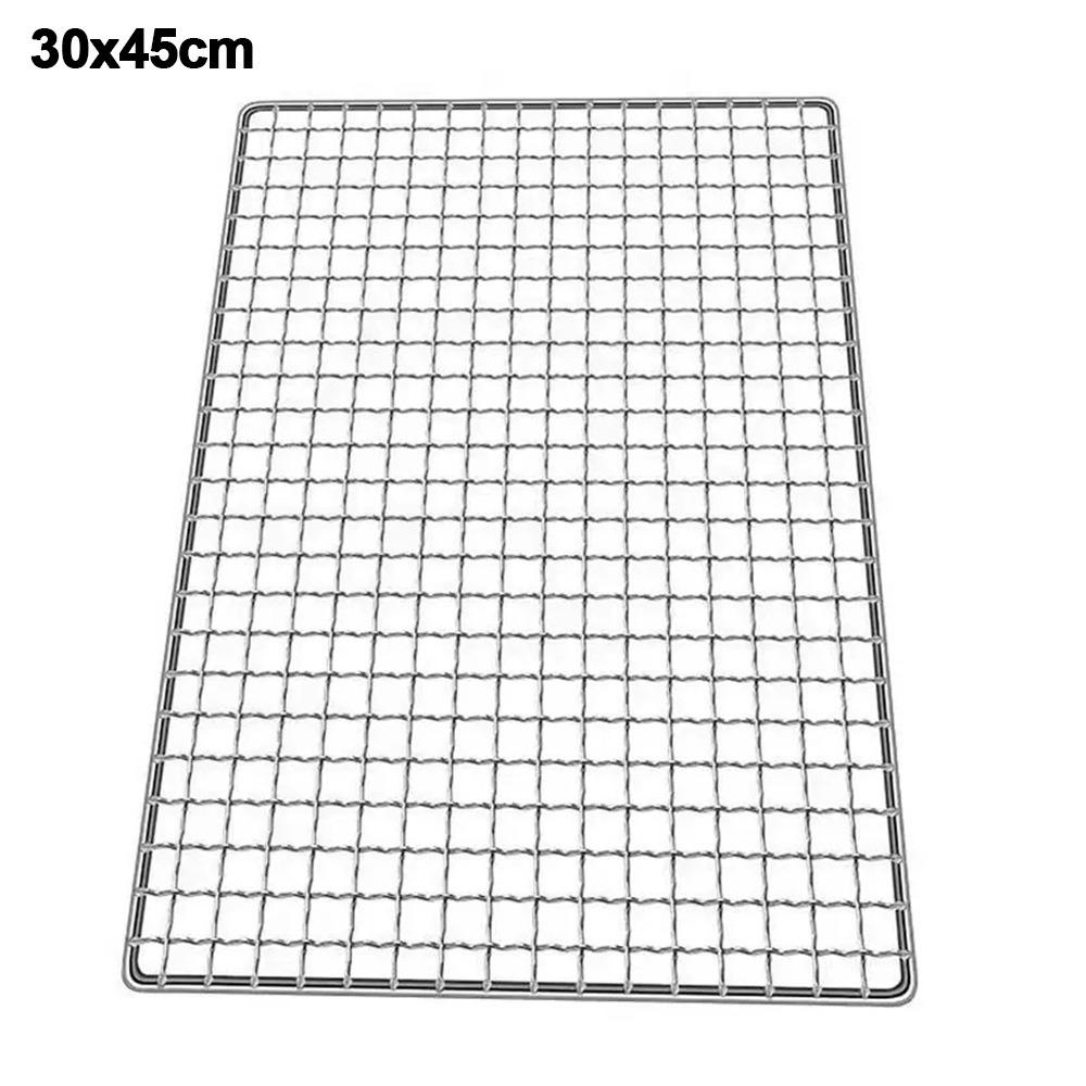 Square Grill Racks Reusable Barbecue Net New Grill Net