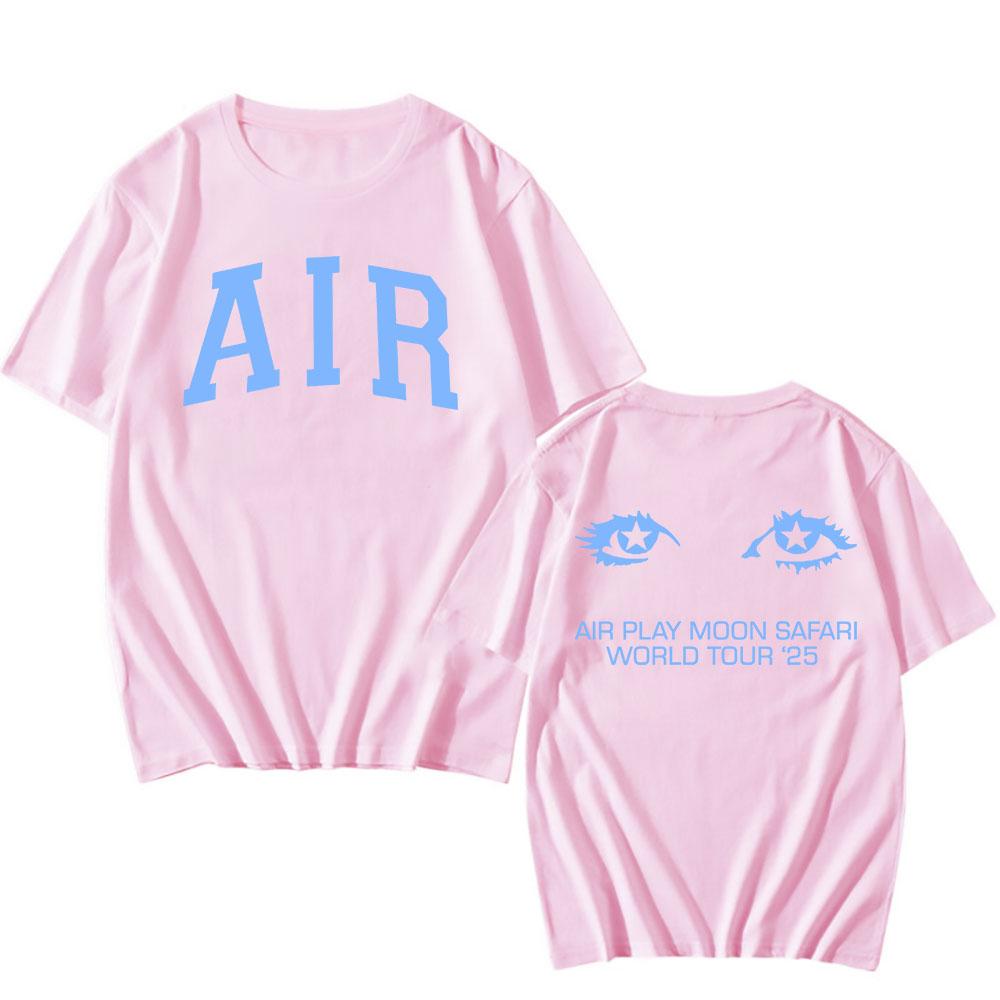 VEGYN X AIR BLUE MOON SAFARI LTD EDITION TSHIRT Air 2025 World Tour T-shirt Summer Cotton Male T Shirt Casual Men Women Clothes