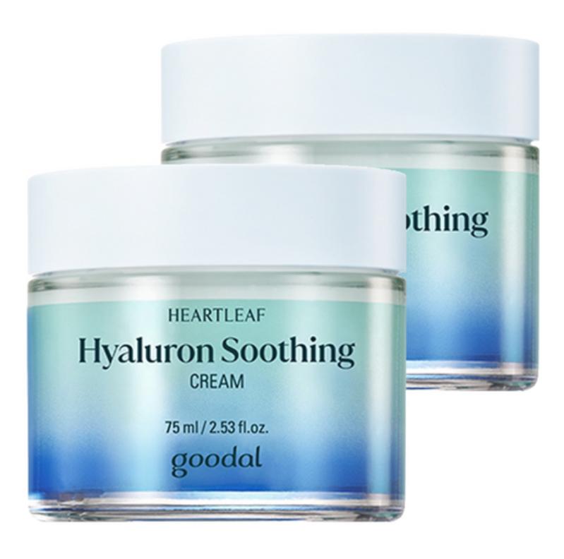 Goodal Heartleaf Hyaluron Soothing Cream Hydrating Moisturizer for Sensitive Skin 75ml
