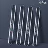 ACPXJ1 4pcs Car Door Edge Transparent Anti Scratch Protection Strips For Alfa Romeo GT 147 159 156 166 Giulietta Tonale Volante 8C