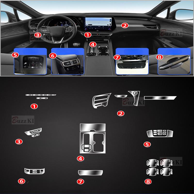 Для Lexus NX NX200 NX300 RX Прозрачная противоцарапающая автомобильная пленка из ТПУ Наклейка на интерьер Центральная консоль Коробка передач Окна Дверь