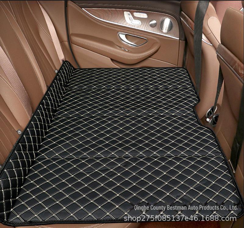 Охлаждающий матрас для заднего сиденья автомобиля: Складная дорожная кровать и универсальный спальный коврик