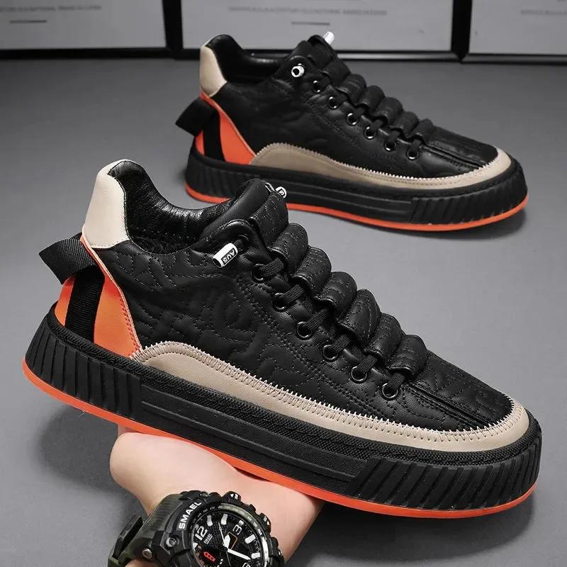 Fashion Chunky Men Sneakers Shoes Lightweight Luxury Brand Shoes for Men Comfortable Platform Men Sports Shoes Tenis Masculino