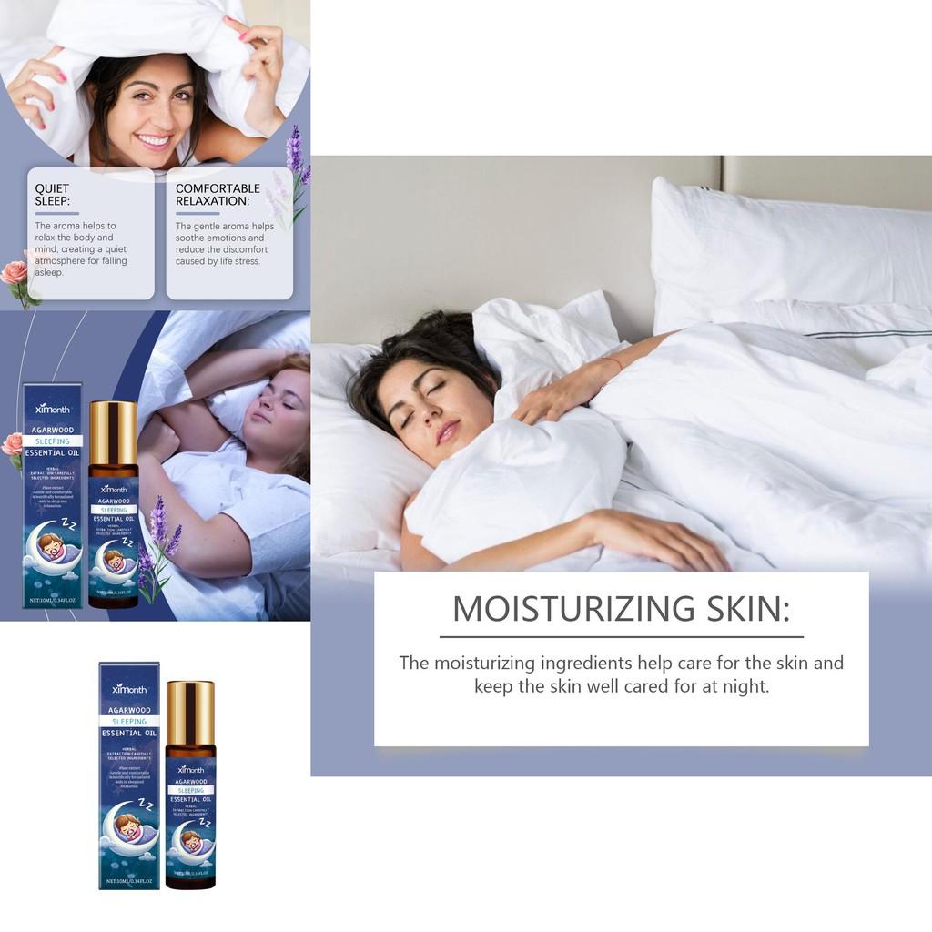 Ximonth Лавандовое Снотворное Эфирное Масло Успокаивающее Расслабляющее Масло для Ухода за Телом для Комфорта
