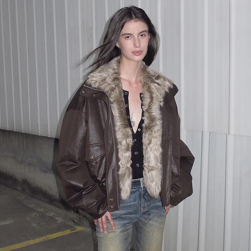 Fu Zhien CHIC PARKA Bonfire Stories Coyote Fur Collar Parka