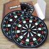 4/8Pcs Mini Dart Board Cup Coa Round Heat Resistant Rubber Mat Drink Cup Coasters Insulation Non Slip Pot Holder Thicken Table
