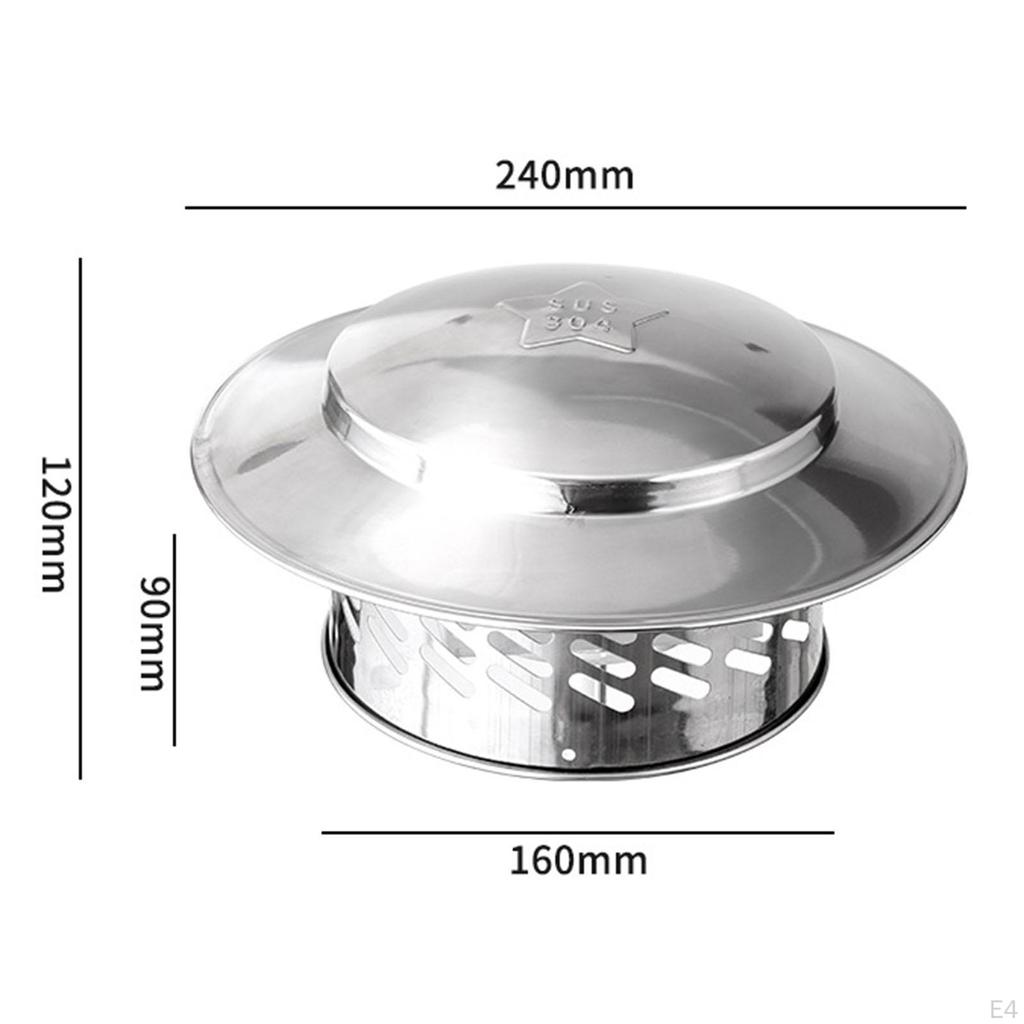 Крышка дымохода дождевой дымоход камин открытый для горшков защитный кожух трубы